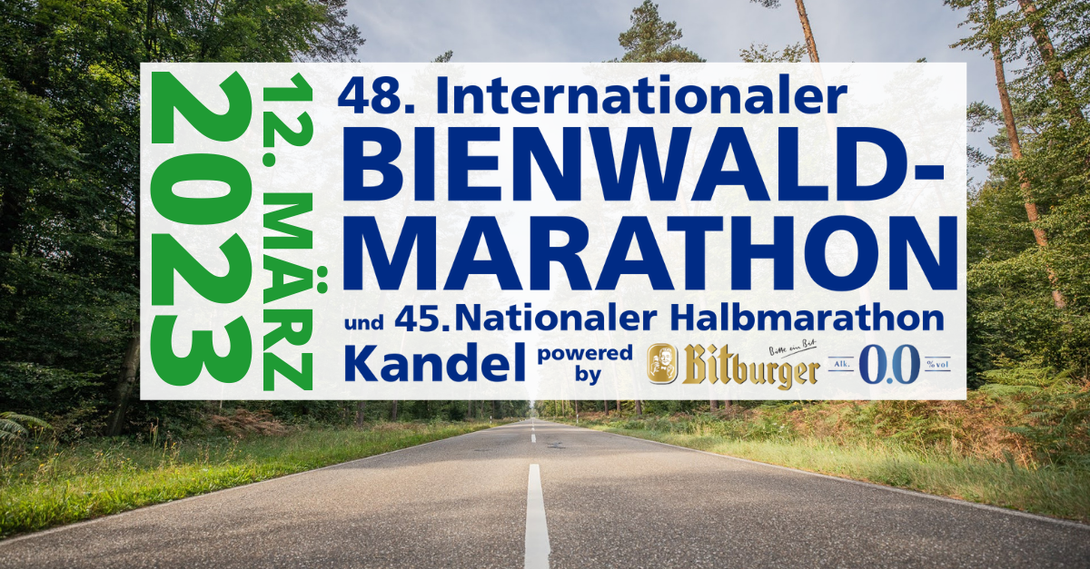 Bienwald-Marathon Kandel 2023 Bienwald-Marathon Kandel 2023
