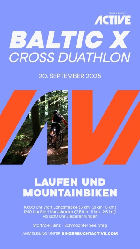 Baltic X Cross Duathlon Plakat Baltic X Cross Duathlon Plakat