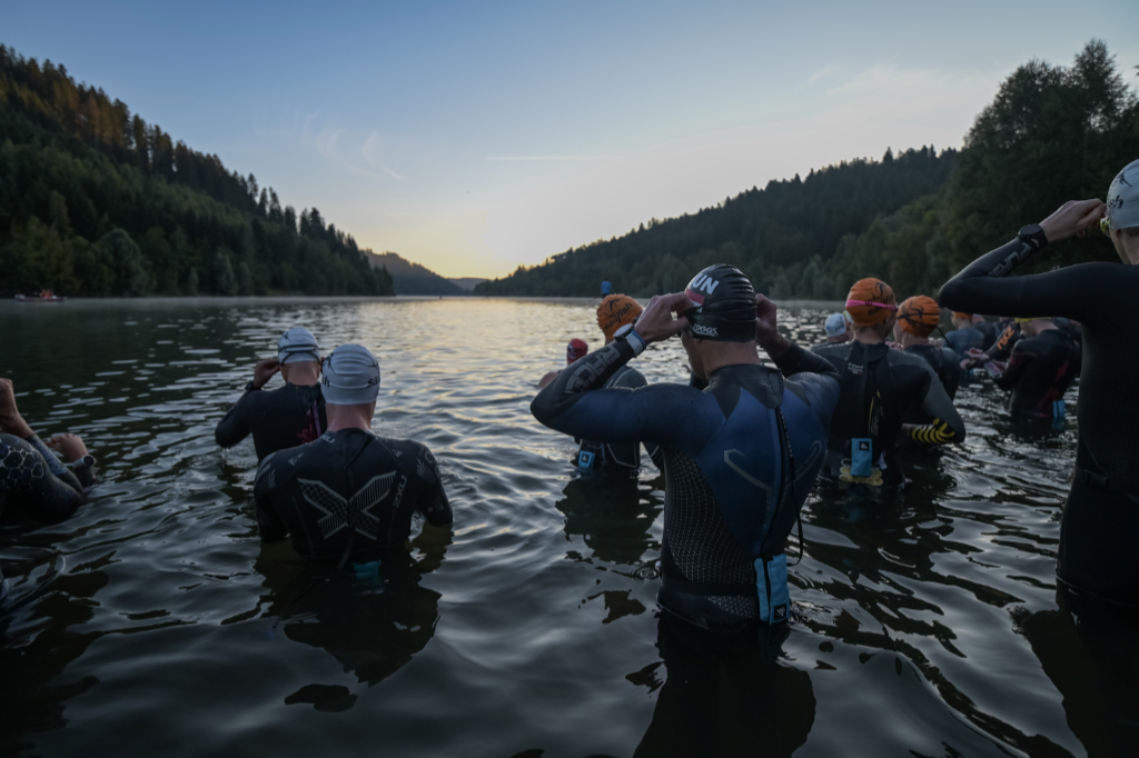 Nordschwarzwald Triathlon - Start an der Nagoldtalsperre Nordschwarzwald Triathlon - Start an der Nagoldtalsperre