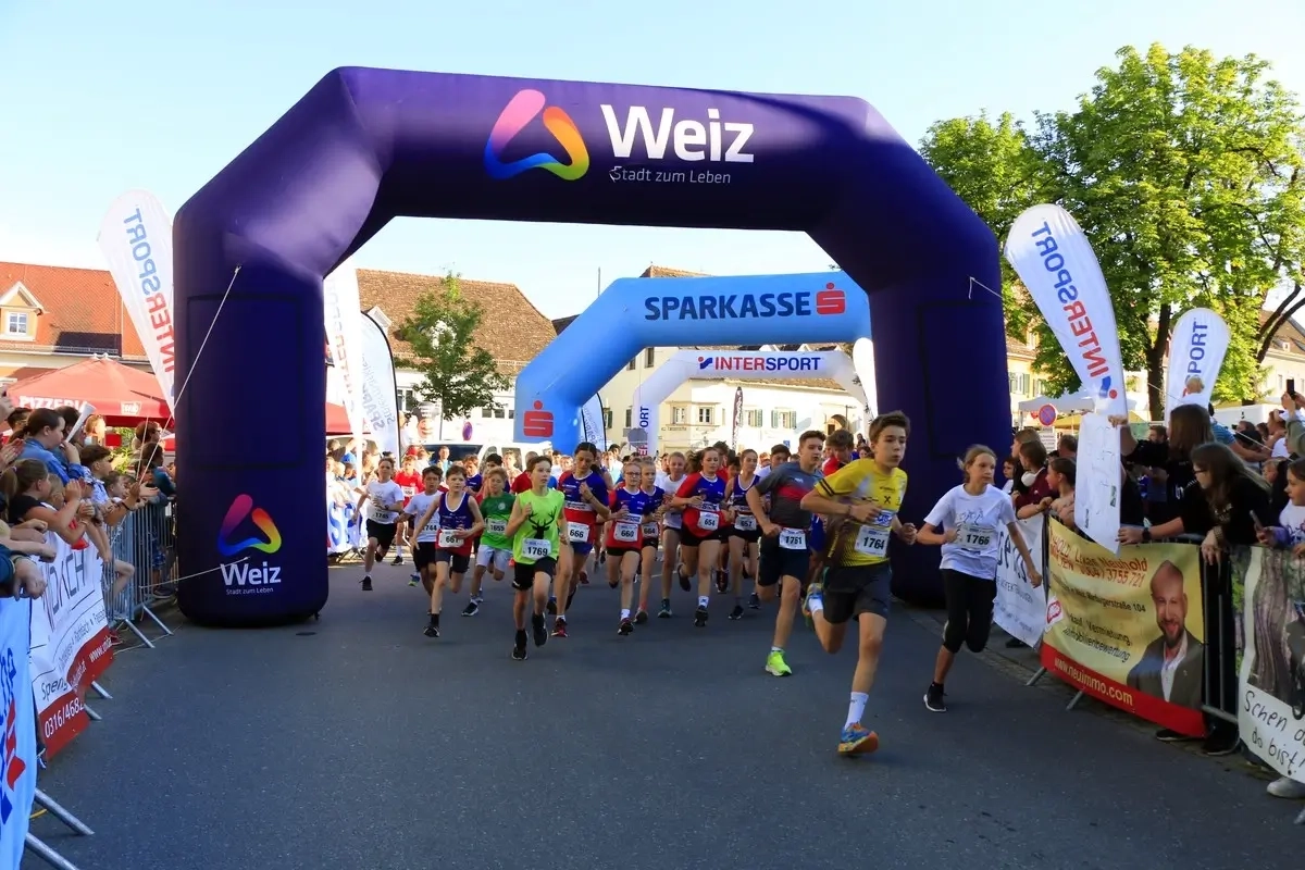 CityRun Weiz 2024 Jugendlauf (Foto: © Maria Martinelli) CityRun Weiz 2024 Jugendlauf (Foto: © Maria Martinelli)
