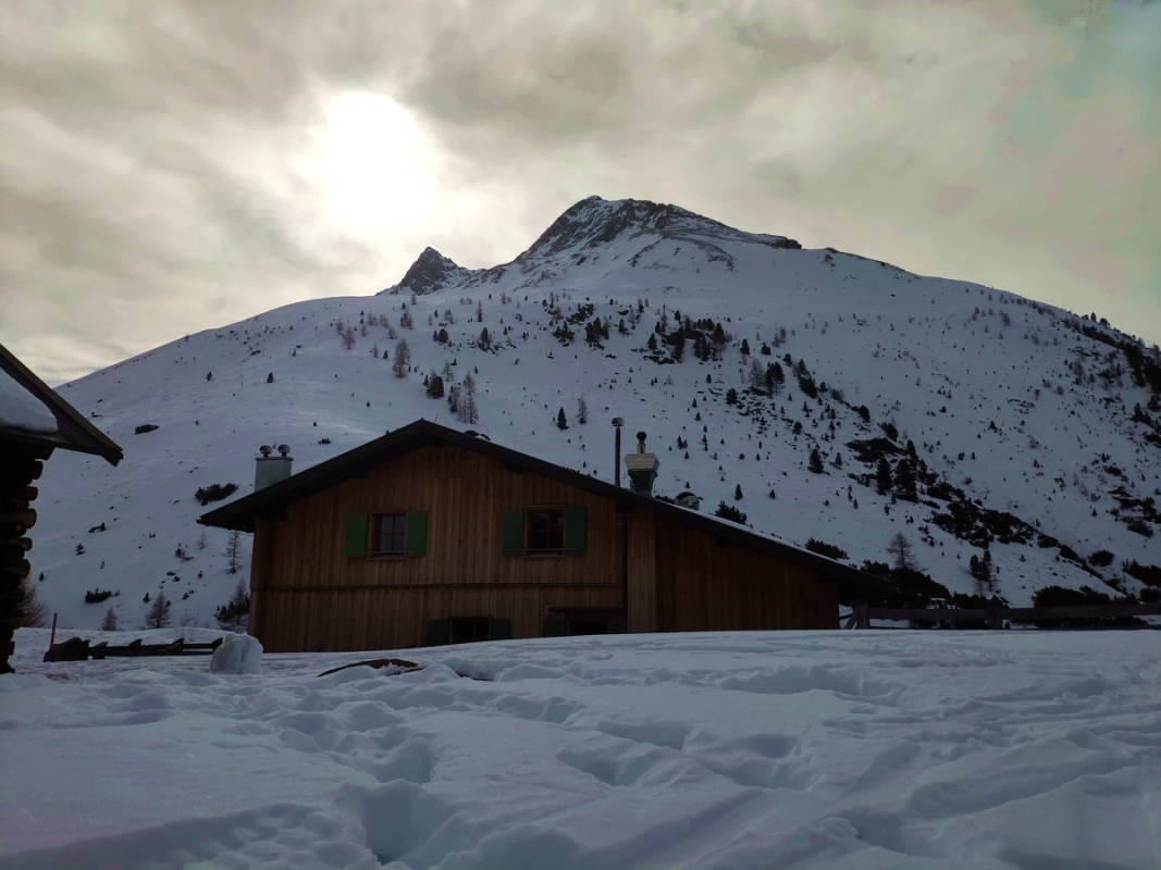 Schweinfurter Hütte im Winter 2023 Schweinfurter Hütte im Winter 2023