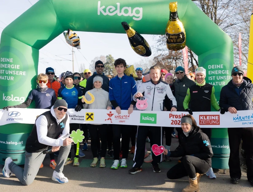 Kärnten Läuft Neujahrslauf 2026 (© Kulmer, MJK Sportmarketing) Kärnten Läuft Neujahrslauf 2026 (© Kulmer, MJK Sportmarketing)