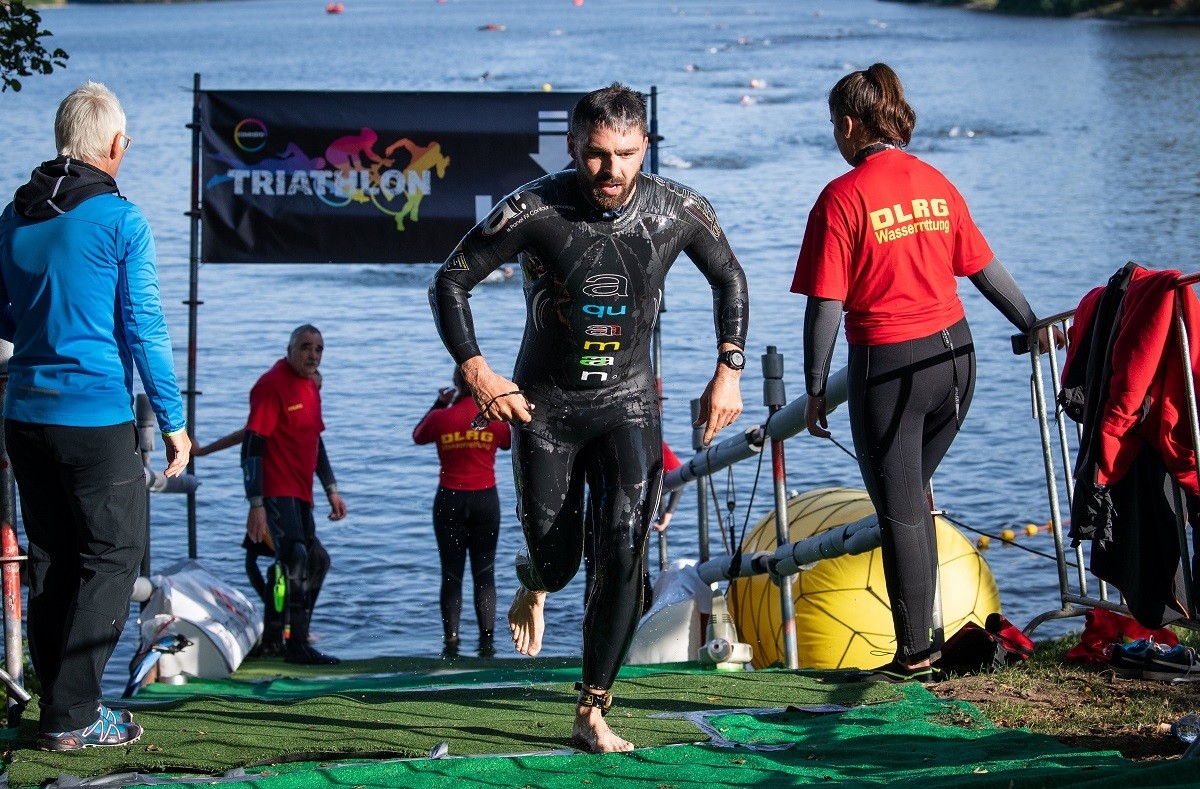 Covestro Triathlon rund um den Elfrather See, Foto City-Press GbR / Veranstalter Covestro Triathlon rund um den Elfrather See, Foto City-Press GbR / Veranstalter