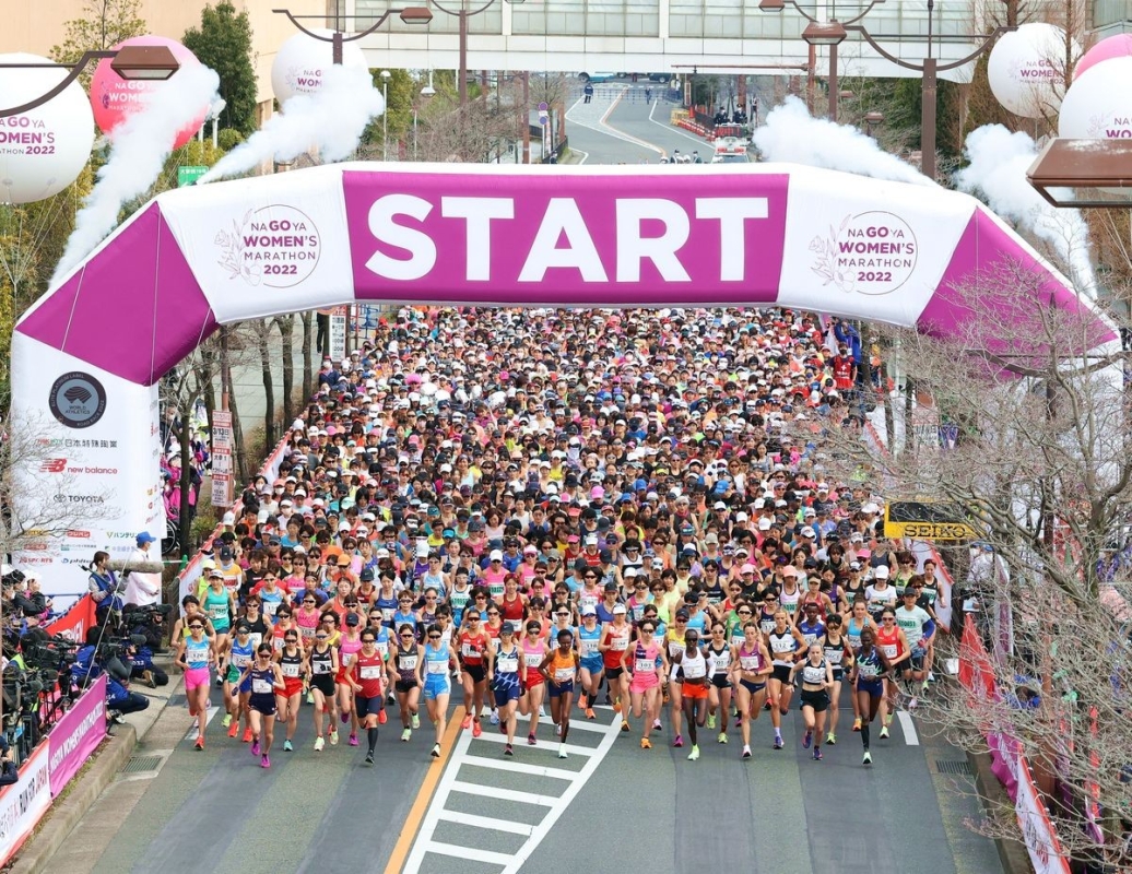Nagoya Marathon 2022 (c) Nagoya Women’s Marathon Nagoya Marathon 2022 (c) Nagoya Women’s Marathon