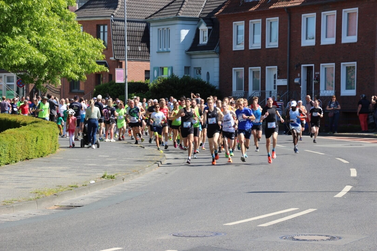 Emder Matjeslauf 2023, 10 km. Foto: © Veranstalter Emder Matjeslauf 2023, 10 km. Foto: © Veranstalter