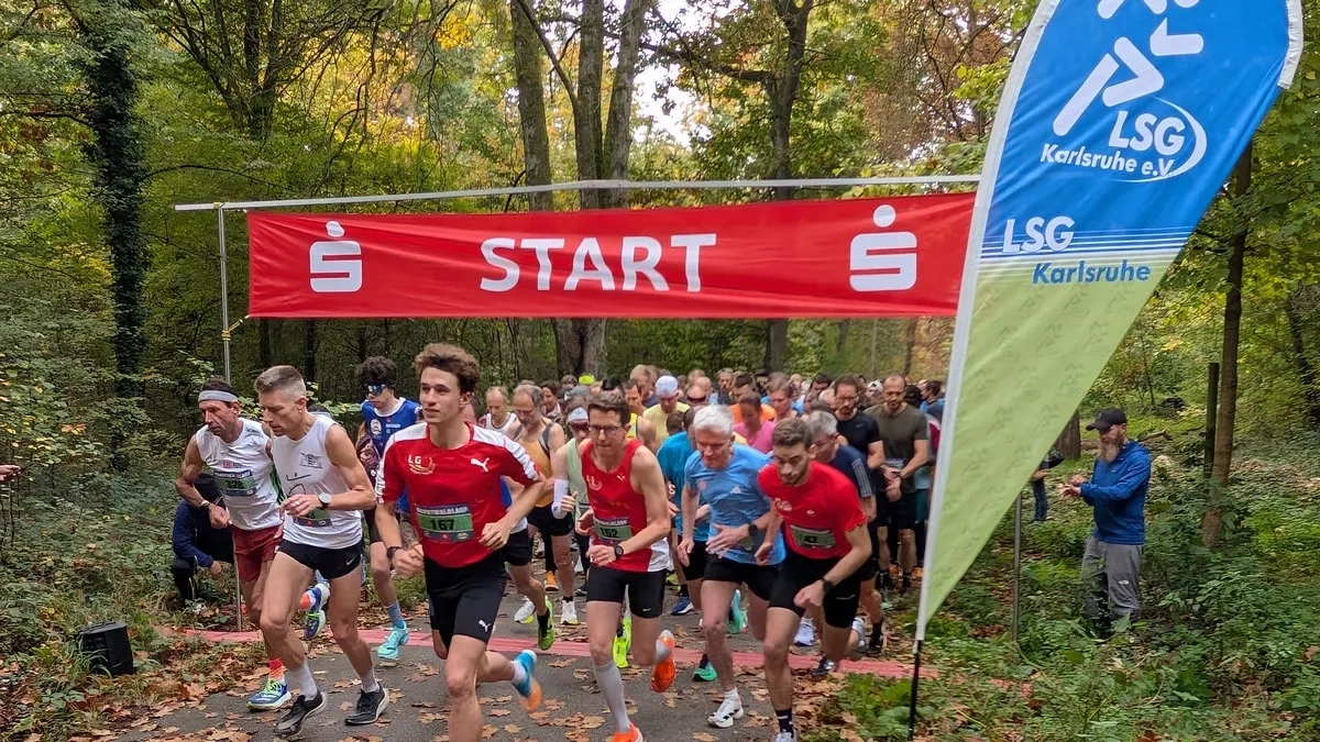 Hardtwaldlauf 2025 (© Veranstalter) Hardtwaldlauf 2025 (© Veranstalter)