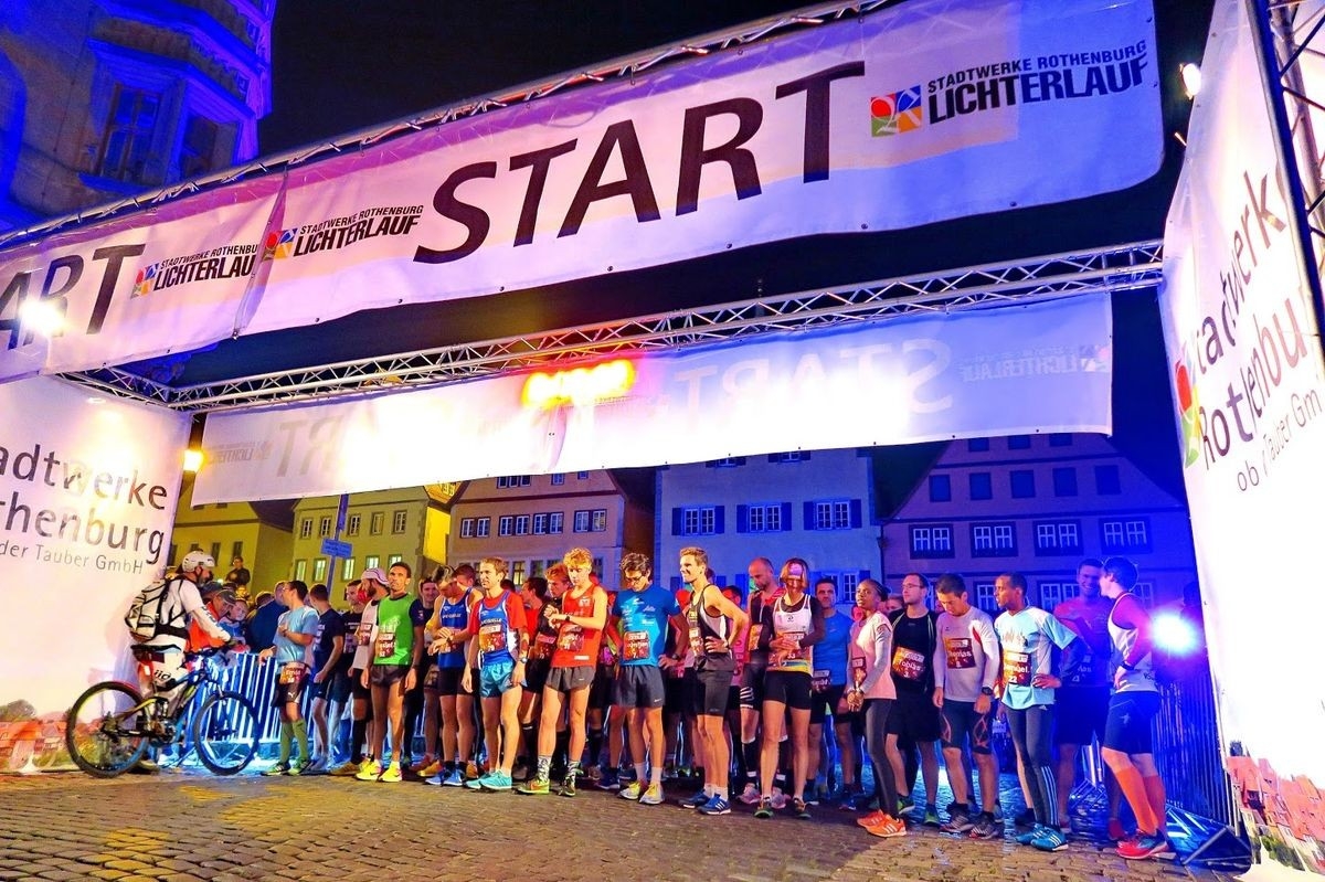 Rothenburger Lichterlauf, Foto: Veranstalter Rothenburger Lichterlauf, Foto: Veranstalter
