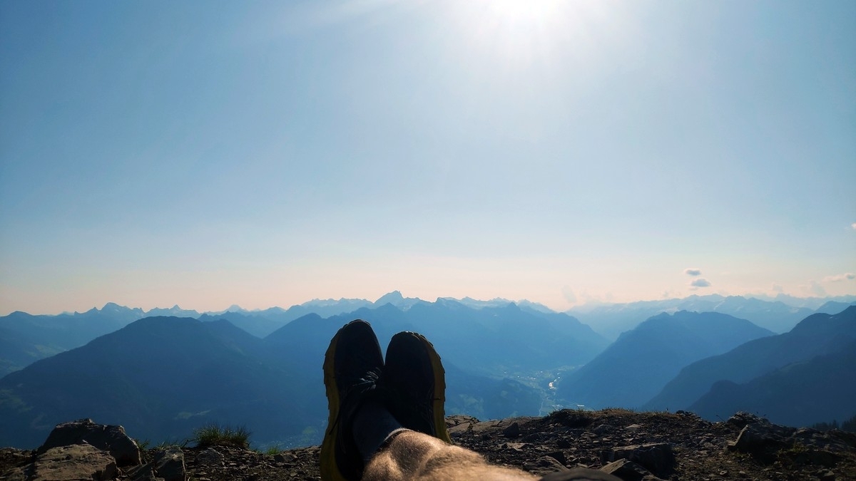 Schillerkopf 19: Morgenpanorama vom Schillerkopf Schillerkopf 19: Morgenpanorama vom Schillerkopf