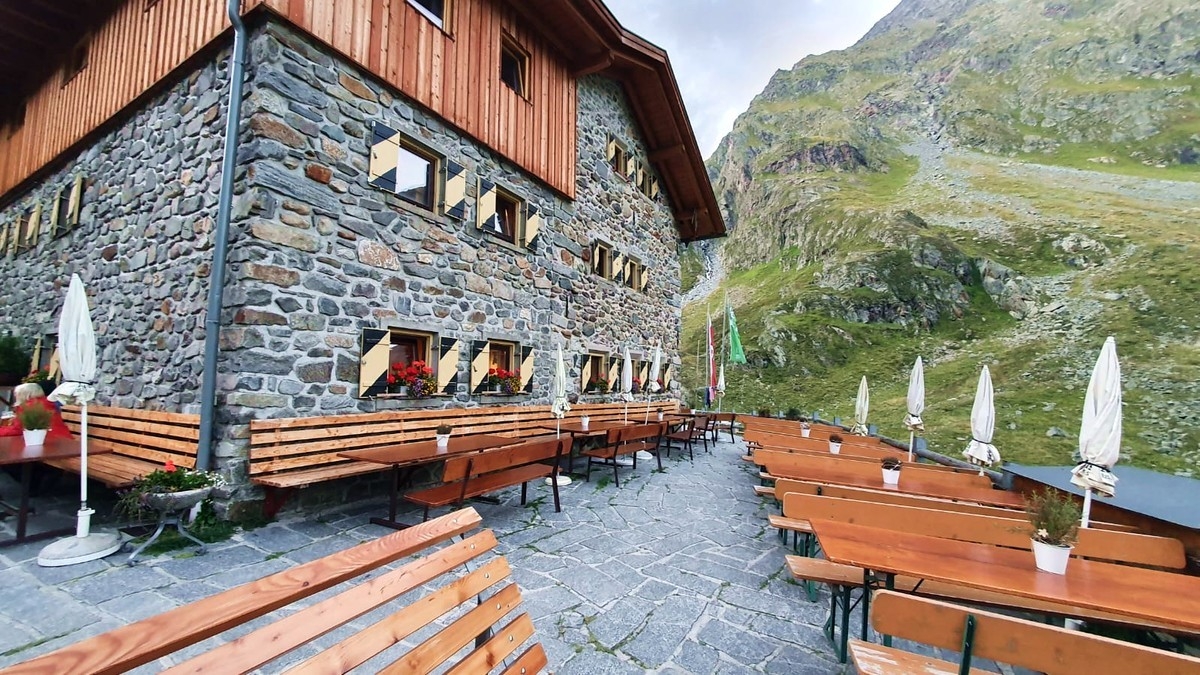 Amberger Hütte im Jahr 2022 Amberger Hütte im Jahr 2022