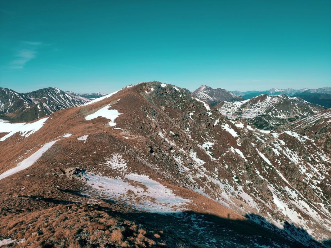 Blick vom Pletzten auf die Planspitze Blick vom Pletzten auf die Planspitze