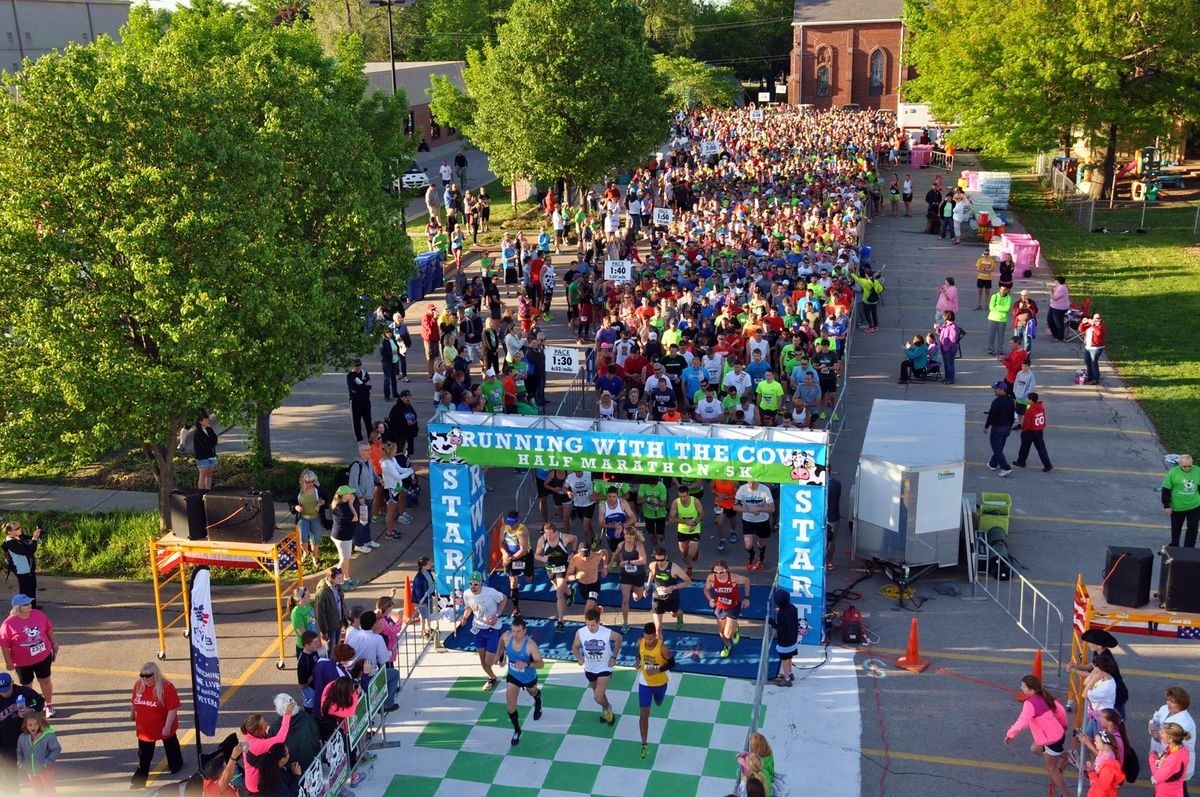 Running With The Cows Half Marathon, Foto: Veranstalter Running With The Cows Half Marathon, Foto: Veranstalter