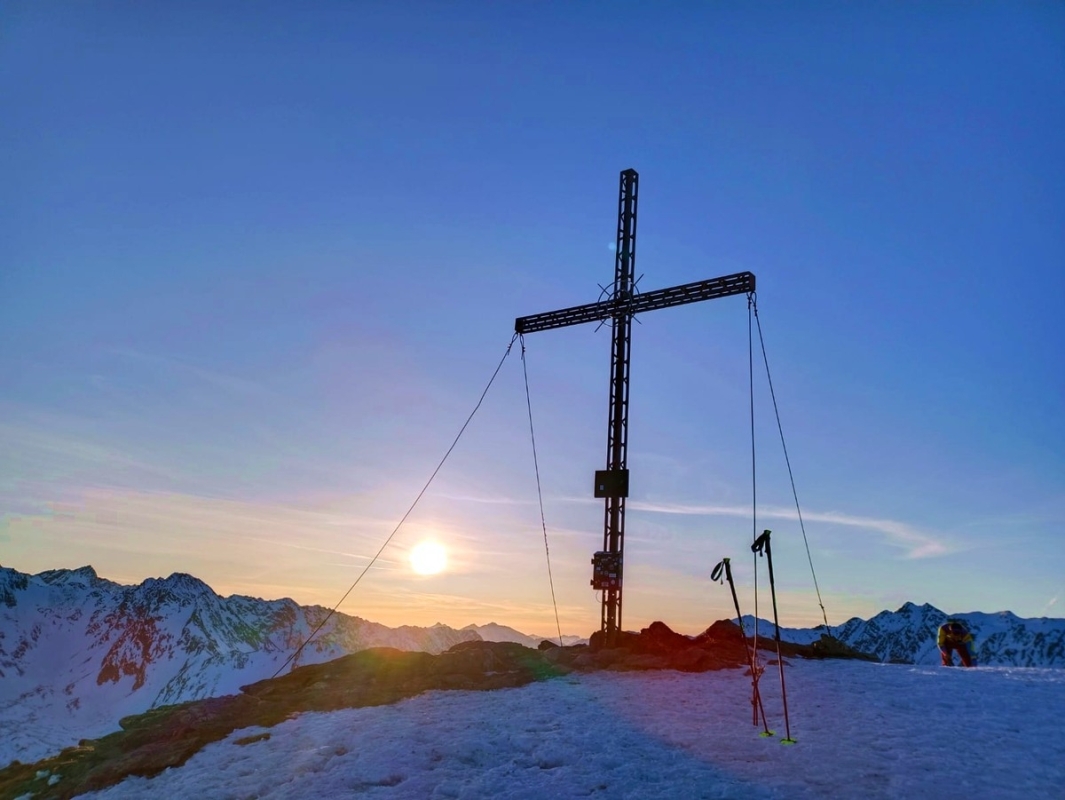 Lampsenspitze im Winter 2023 Lampsenspitze im Winter 2023