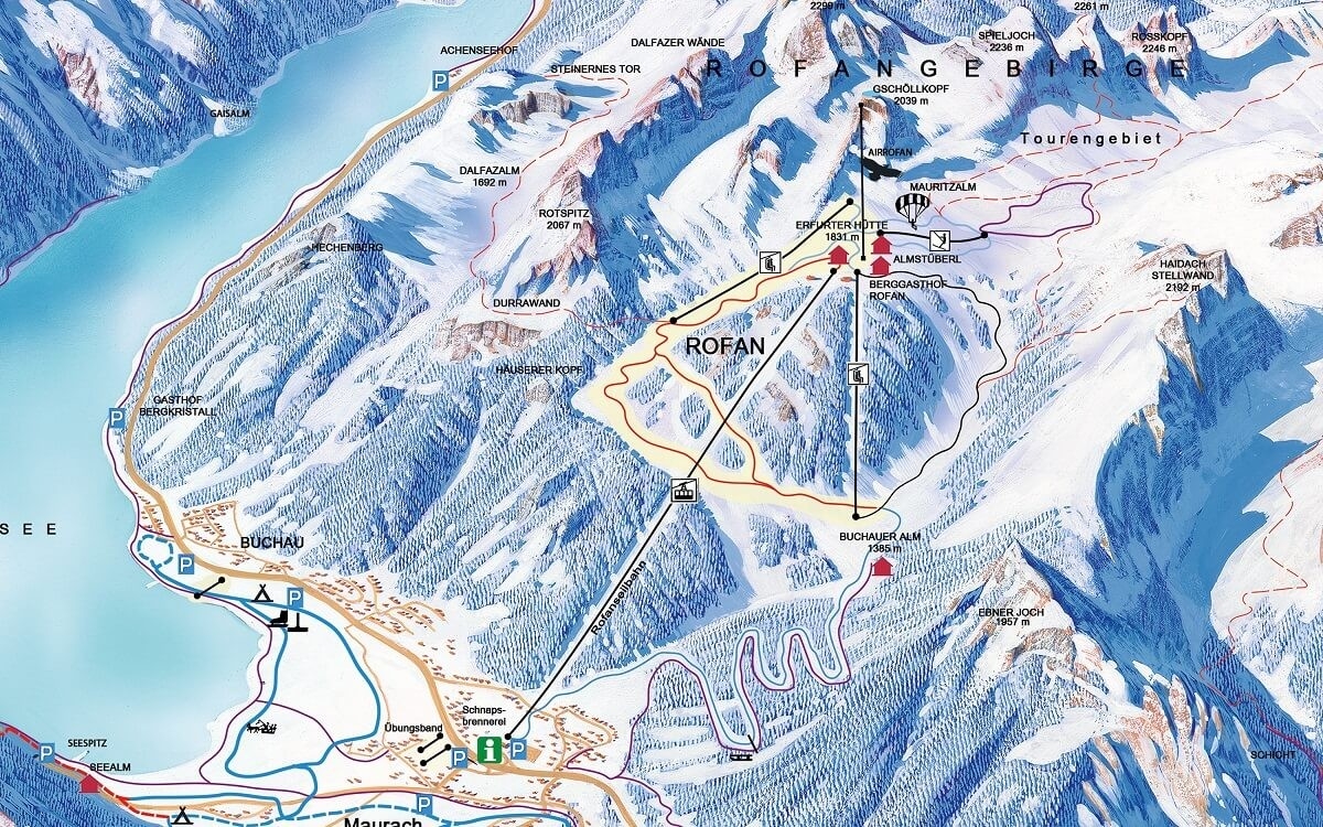 Rofanseilbachn Maurach (c) ROFANSEILBAHN AG Rofanseilbachn Maurach (c) ROFANSEILBAHN AG