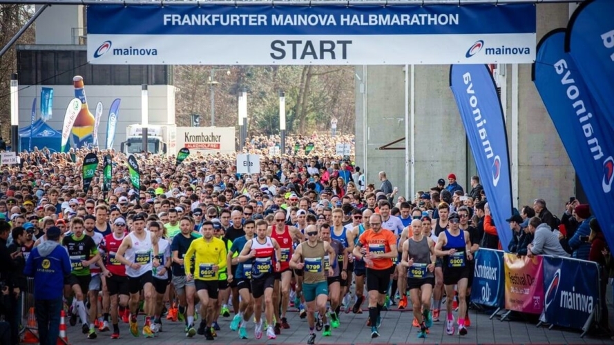 Frankfurter Halbmarathon 2023, Foto: © Veranstalter