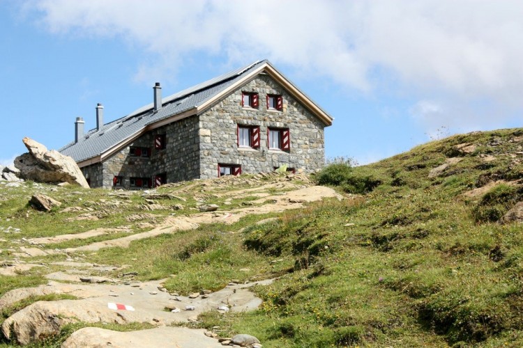 Claridenhütte, Foto von der HÜttenwartin