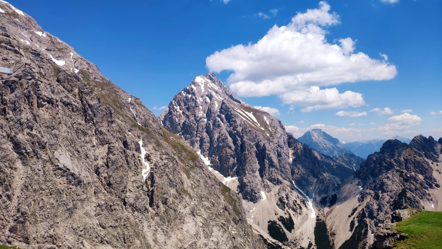 Westliche Griesspitze und Östliche Griesspitze vom Höllkopf
