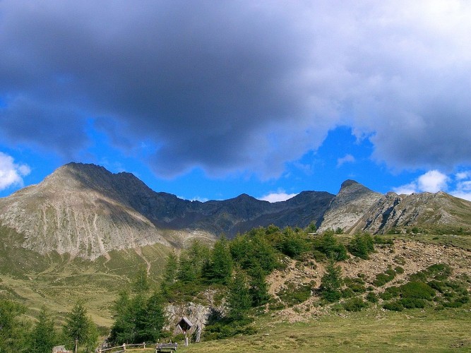 Hirzer (Sarntaler Alpen), Foto: Stevie-Ray78, Lizenz: Creative Commons Attribution-Share Alike 3.0 Unported