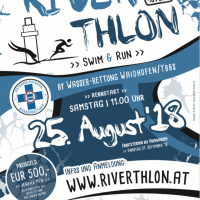 Riverthlon 2018 Flyer Vorderseite