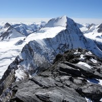 Eiger-Überschreitung-via-Mittellegigrat-25: BLick Richtung Jungfrau
