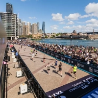 Zieleinlauf beim Sydney Marathon