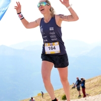 Schafberglauf 2023 Siegerin Tina Fischl mit Streckenrekord, Foto: © kunstbahr.at