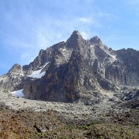 Batian (Mount Kenya), Foto: Chris 73, Lizenz: Creative Commons Attribution-Share Alike 3.0 Unported