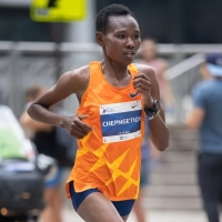 Ruth Chepngetich beim Chicago Marathon