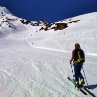 Pirchkogel Skitour 03: Im Aufstieg zur Bergstation