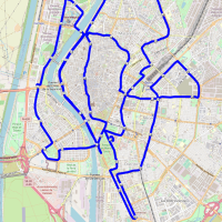 Sevilla-Marathon Strecke