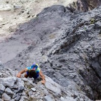 Hochfrottspitze-Überschreitung 32: Klettern im 2. Grad
