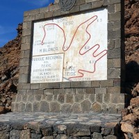 Pico del Teide: Start zur Tour bei einem kleinen Parkplatz