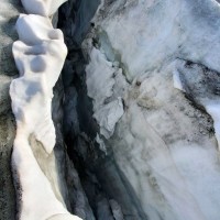 Hintere Schwärze - Normalweg 13: Gletscherspalte