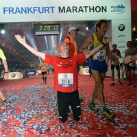 Frankfurt Marathon, Ziel