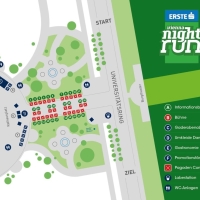 Vienna Night Run Plan 2023. Foto: msm sportmedia marketing