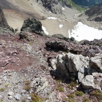 Parseierspitze-Bild-40 - Abstieg über den markierten Normalweg etwas weiter rechts vom Ostgrat