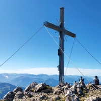 Scheffauer 12: Gipfelkreuz