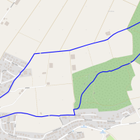 Kerzerslauf Strecke 5 km