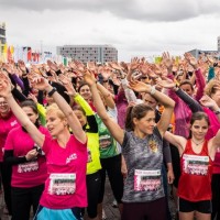 AOK Frauenlauf an der Messe Stuttgart