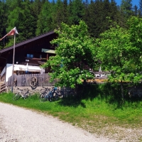 Höllkopf Wanderung 10: Vom Lehnberghaus nun gemütlich bergab bis nach Arzkasten.