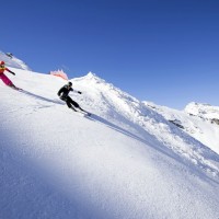Skifahren Pfelders