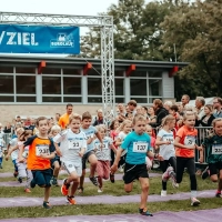 Gemener Burglauf 2023 Start Kinderlauf. Foto: © SV Westfalia Gemen e.V