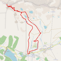 Pirchkogel Skitour Strecke bzw. Karte