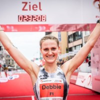 Köln Marathon Siegeirn Debbie Schöneborn, Foto: Veranstalter