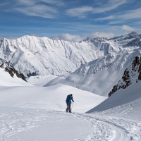 Skitour K2, Bild 20: Blick zurück