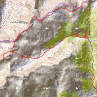 Hochfrottspitze-Überschreitung: Strecke und Route