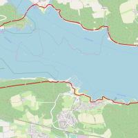 Strecke Seenlandmarathon