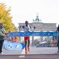 Eliud Kipchoge beim Berlin Marathon