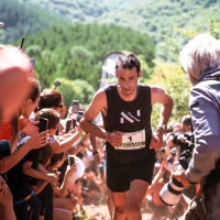 Sieger Kiliean Jornet beim Zegama Aizkorri Maratoia 2022, Foto: GoldenTrailSerie / Jordi Saragossa
