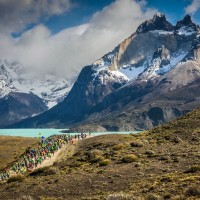 Ein einzigartiges Ambiente bietet der Patagonian International Marathon