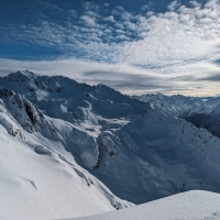 Sechszeiger Skitour 13: Gipfel-Panorama